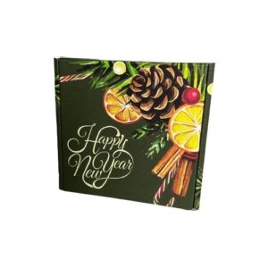 Коробка подарочная новогодняя «Happy New Year» mini