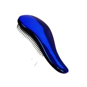 Расчёска для волос массажная Spazzola цвет «Синий металлик»