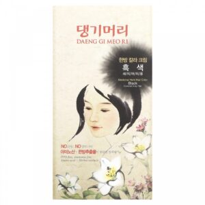 Краска для волос «Лекарственные травы» тон 7 «Чёрный» Daeng Gi Meo Ri